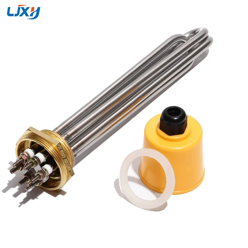 DN32=1 1/4" BSP Thread Heaters Electric Heating Elements for Solar Water Tank AC220V/380V 3KW4.5KW6KW9KW12KW