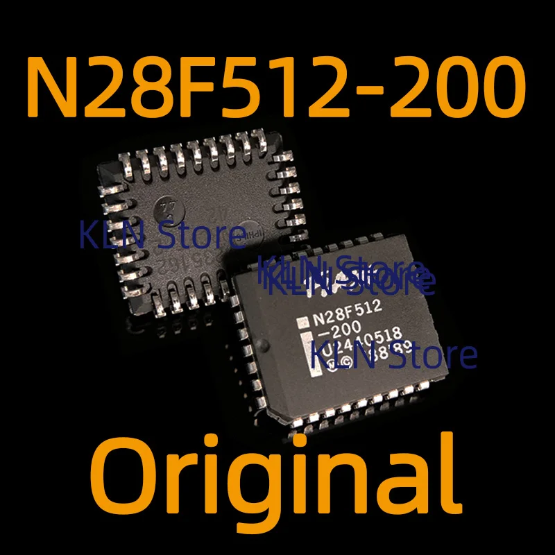 1-3pcs N28F512-200 PLCC32 N28F512-200 N28F512 200 original