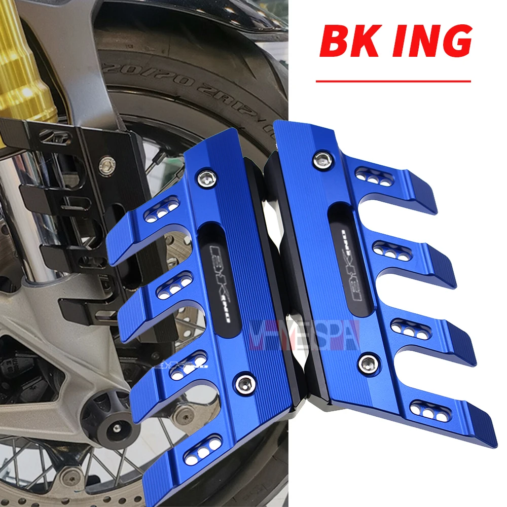 

Motorcycle Front Fender Side Protection Guard Mudguard Sliders For SUZUKI B-KING bking Accessories universal