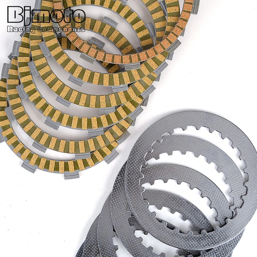 Clutch Friction Plates For Honda NT400 NT 400 Bros 400 NC25 1988-1991 23311-413-000 22321-MM9-000 22202-ML4-611 22202-MAE-000