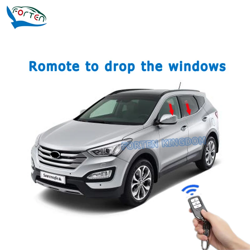 Forten Kingdom Car Auto Window Lift Close Closer Open Kit Module For Hyundai Santa fe Santafe DM 2013-2018 Left Hand Drive