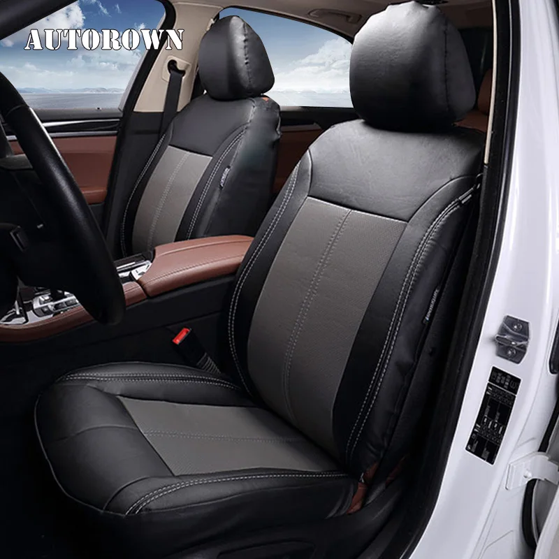 AUTOROWN Car Seat Cover Leather Luxury PU Water-proof Automobiles Seat Covers Brand Classics Seat Covers Car Accessories