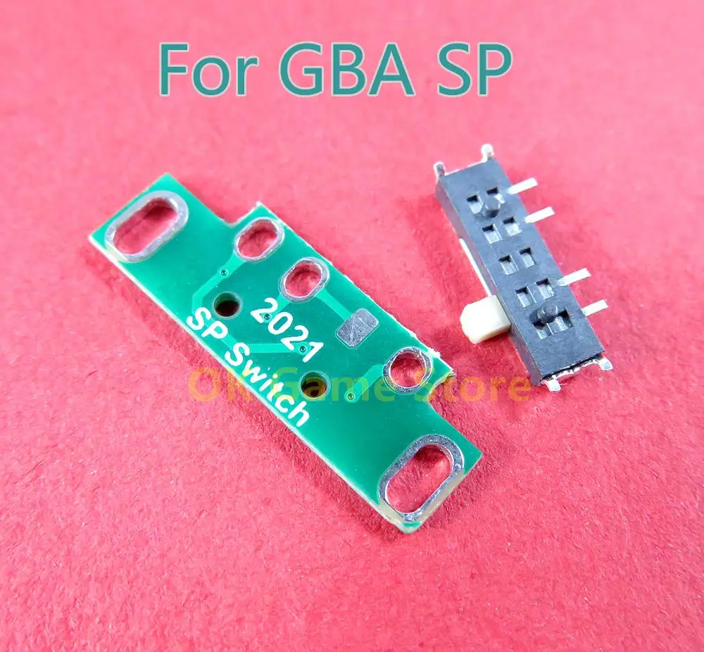 

30sets OEM Replacement Power Switch buttons For GBA SP Power on off Button For Gameboy Advance SP Game Console Parts