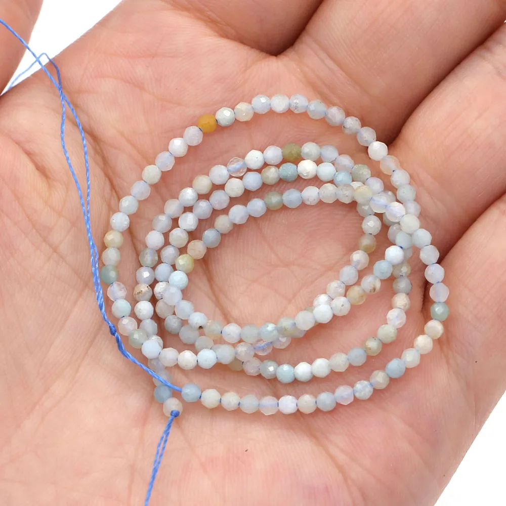 Naturstein Perlen Abschnitt Runde Form Mix Farben Lose Perle Für Die DIY Halsketten Armbänder Und Ohrringe 2/3/4/5mm – Detail 16