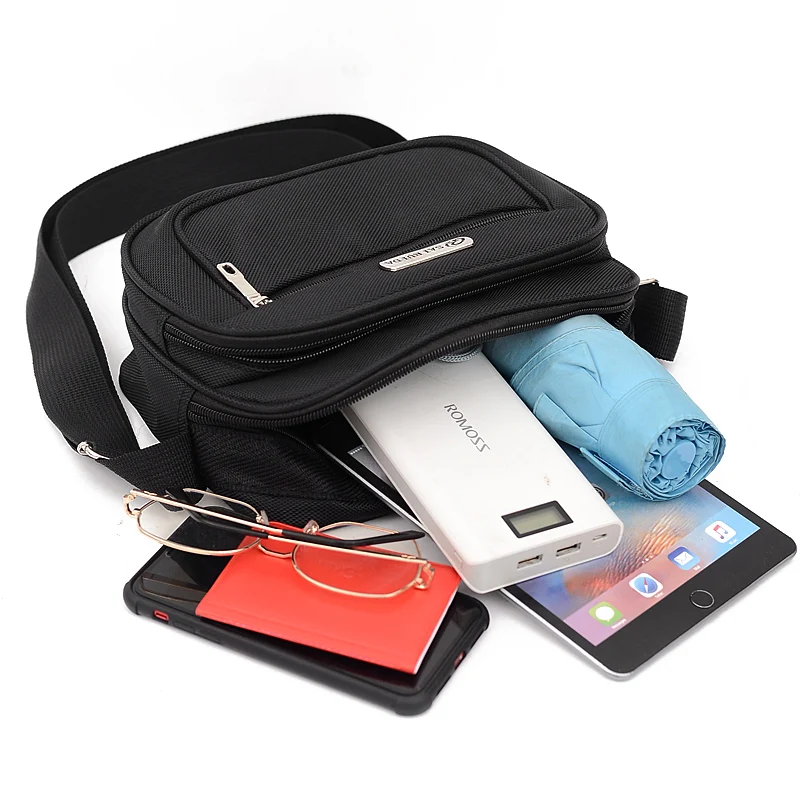 Bolso de mensajero informal para hombre, bolsa de hombro tipo Oxford, de viaje, de alta calidad, gran oferta