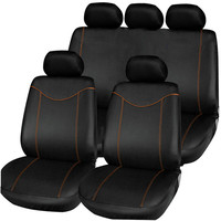 9pcs Set Rear Front Car Seat Cover Universal Automobiles Seat Covers Protector Polyester Four Seasons