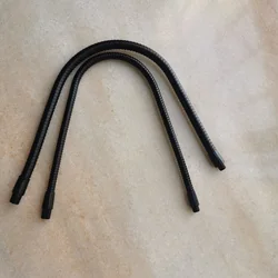 Nero Dia8mm/10mmX400mm M8M10 filetto maschio faretto tubo a collo di cigno può essere attorcigliato tubo universale tornio lampada da lavoro tubo serpentino