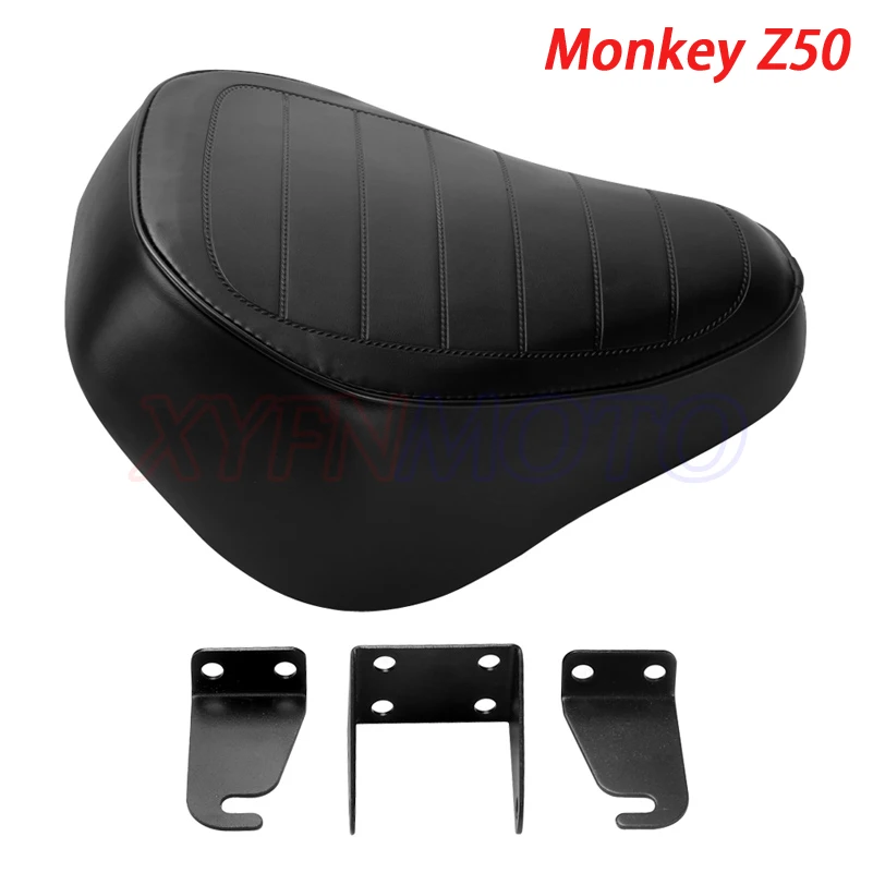 BLACK FAT Retro SEAT Cover Hump Metal For HONDA for monkey Z50 50CC 50 Z50J GORILLA