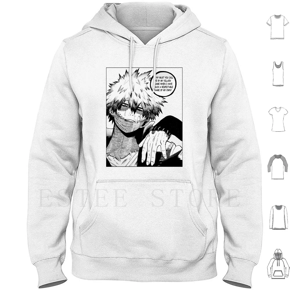 Dabi Identity Reveal ( With Caption ) Hoodies Long Sleeve Dabi Todoroki Todoroki Touya Touya Touya Todoroki Bnha