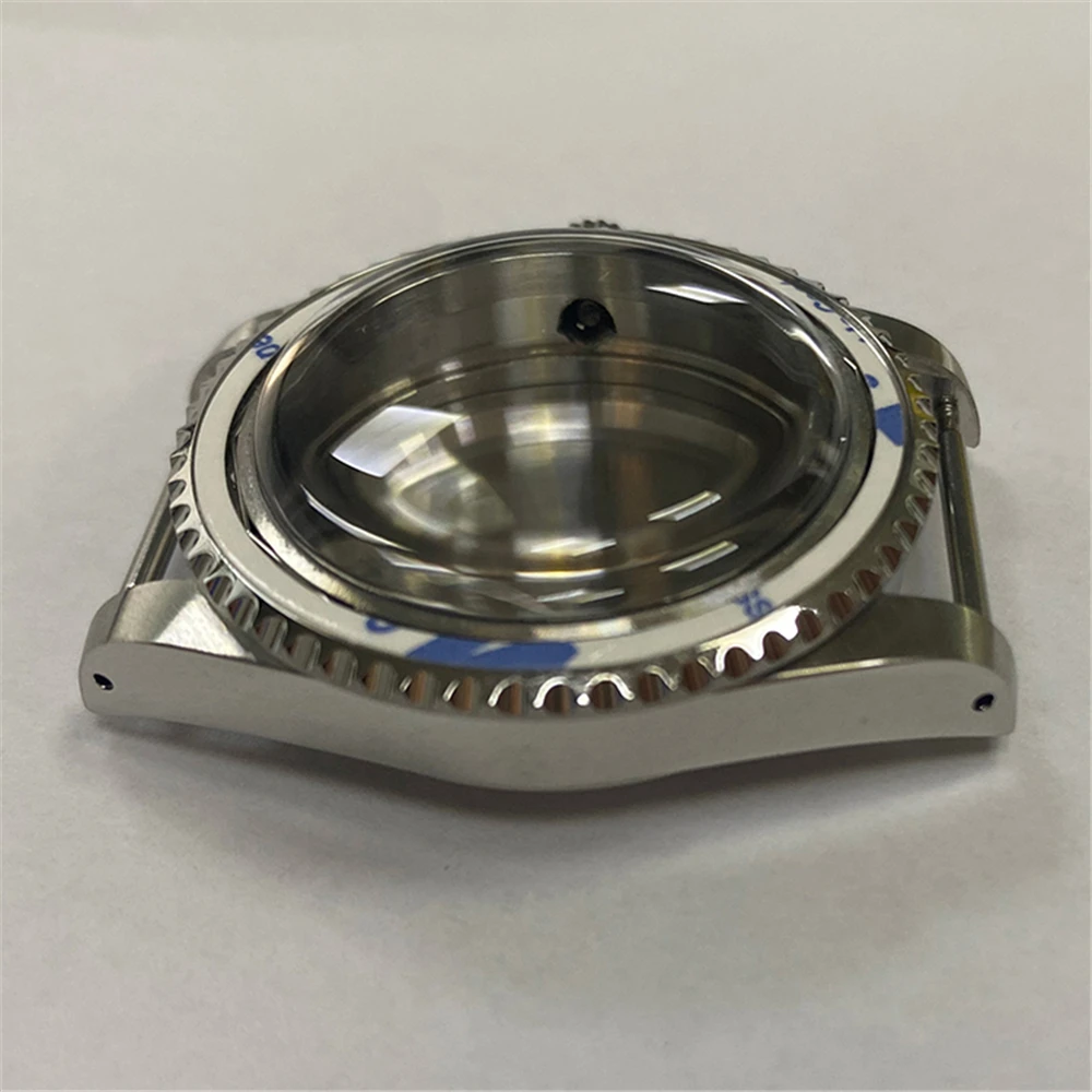 Replacement Aluminum GMT Bezel+316L Stainless Steel Case 39.5mm SUB Watch Shell for Japan NH35 NH36 Movement