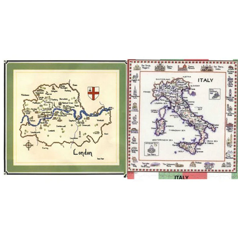 

ZZ4288 For Needlework Kit NOT PRINTED Cross Stich Painting Set Cross Stitch Kits Cross-stitch Embroidery Set Stitch Kits Cross