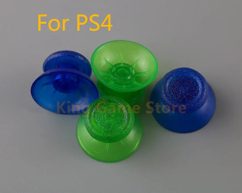 

200pcs Mushroom Cover Transparent 3D Analog Joystick Grip Caps For Sony Playstation PS4 Controller Replacement