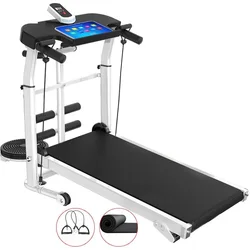 Manual Home Treadmill 4 in 1 Multifunctional Silent Stepper Fitness Equipment Accessories Folding Machine Walking Machine Gym