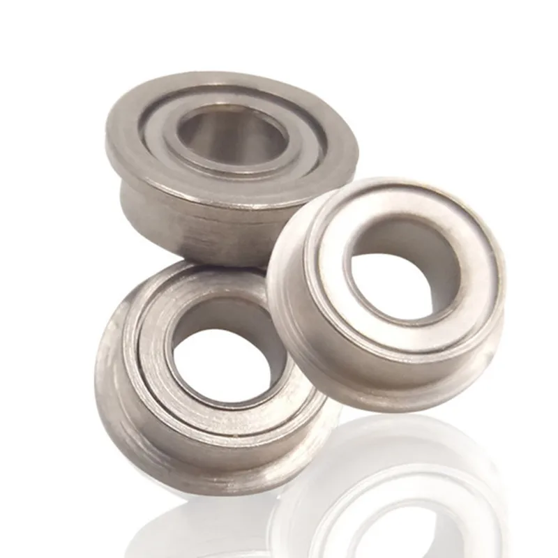 50/100/500pcs F682ZZ 2*5*2.3mm LF520ZZ flange deep groove ball bearing 2x5x2.3mm F682Z Flanged bearing 3d printer