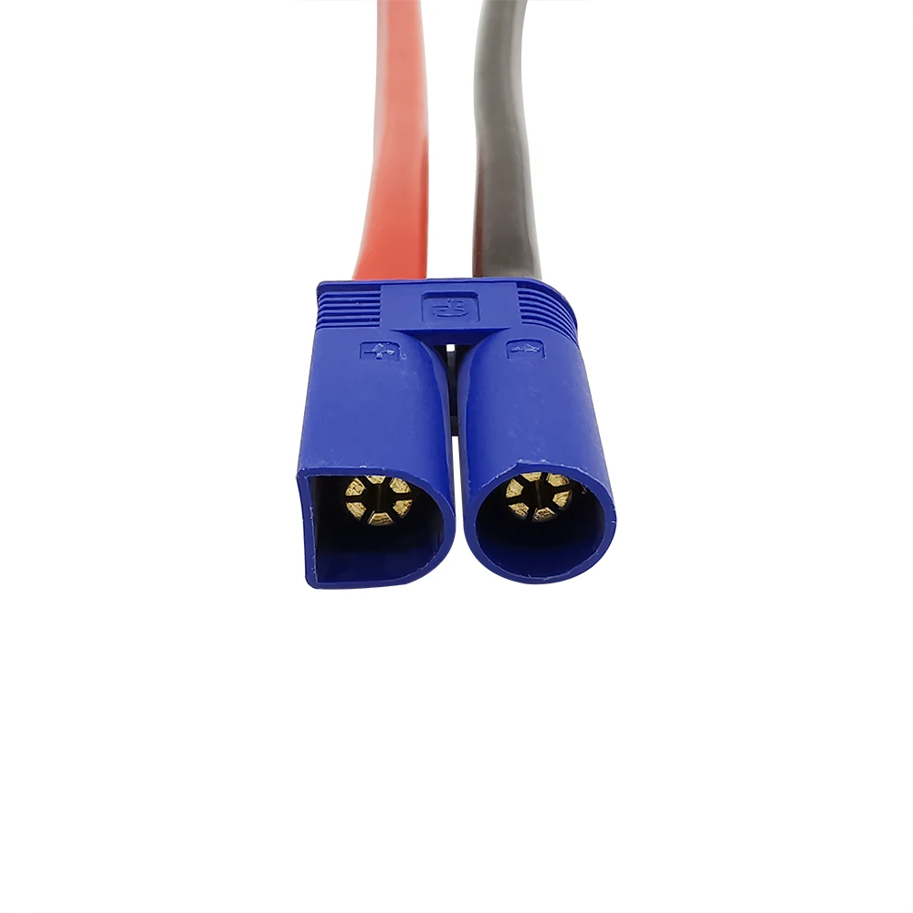 EC5 Male Plug Female Jack Connector 10AWG Silicone Cable for RC Battery Toys Pigtail Wire Length 10CM 15CM 30CM