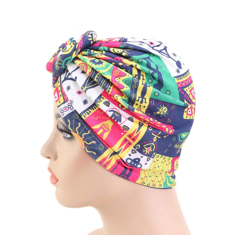 2020 New Fashion Print Women Muslim turban hijab caps arab wrap Inner Hijabs for ladies islamic head scarf hidjab bonnet