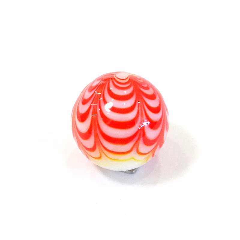 25MM Custom Colorful Handmade Murano Glass Marbles Balls Ornaments Home Vase Bonsai Decor Accessories Game Pinball Toys For Kids