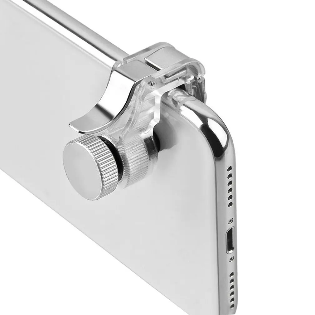 زر التحكم بألعاب بابجي, ميتال جايم ترجرعلى الهاتف الذكي أيفون, 2 قطع, من مجموعة الكسسوارات للهواتف المحمولة, للعب الالكترونية القتالية بقواعد البقاء على قيد الحياة و اطلاق النار l1 r1