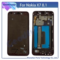 For Nokia X7 8.1 Media Case Front Frame ,Middle Bezel Frame ,LCD Screen Support Front Frame