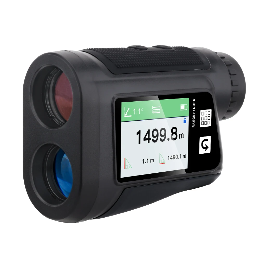 GVDA Laser Rangefinder 6x Golf Rangefinder 1500m 1000m 800m 600m Telescope Laser Range Finder Distance Meter for Hunting Sports