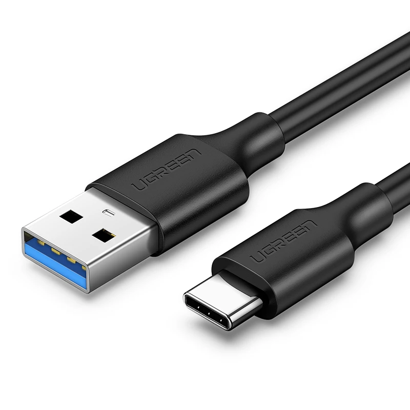 Ugreen USB 3.0 Cable 2.4A  USB C Cable Fast Charging USB Type-C Data Charger Cord Cable