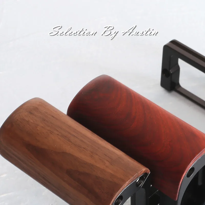 Ściskacz W płyta szybkiego uwalniania L wspornik do Canon EOS R5 wiśnia ręcznie wykonana Arca Swiss