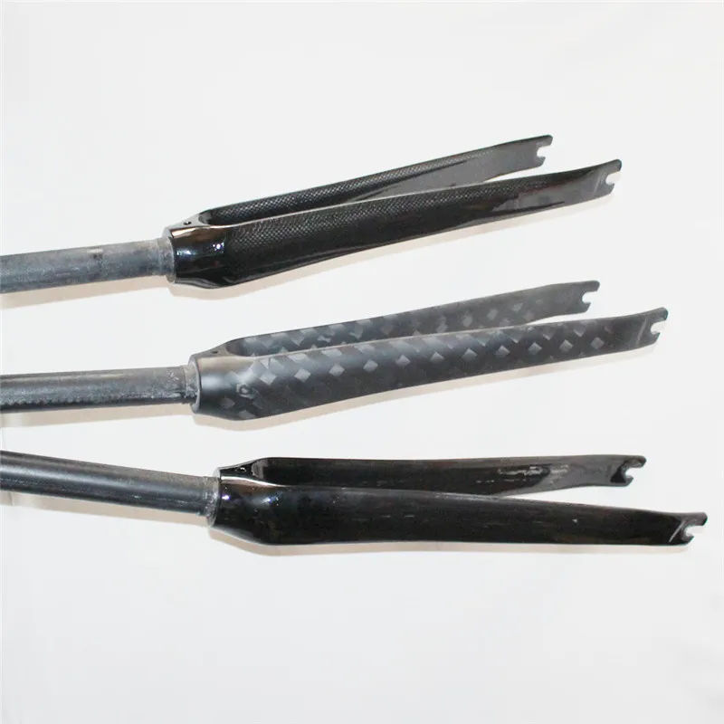 

Carbon Fiber Forks for Road Bicycle Fixed Gear Bike Parts, Matte Tube, Glossy, 12K, 3K, 700C, 1 1/8 '', 28.60mm