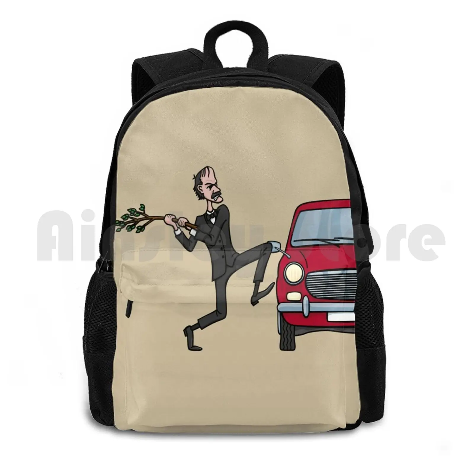 Basil's Fury Outdoor Hiking Backpack Waterproof Camping Travel Fawlty Towers Fawlty Towers John Cleese Morris 1100 Branch Twig