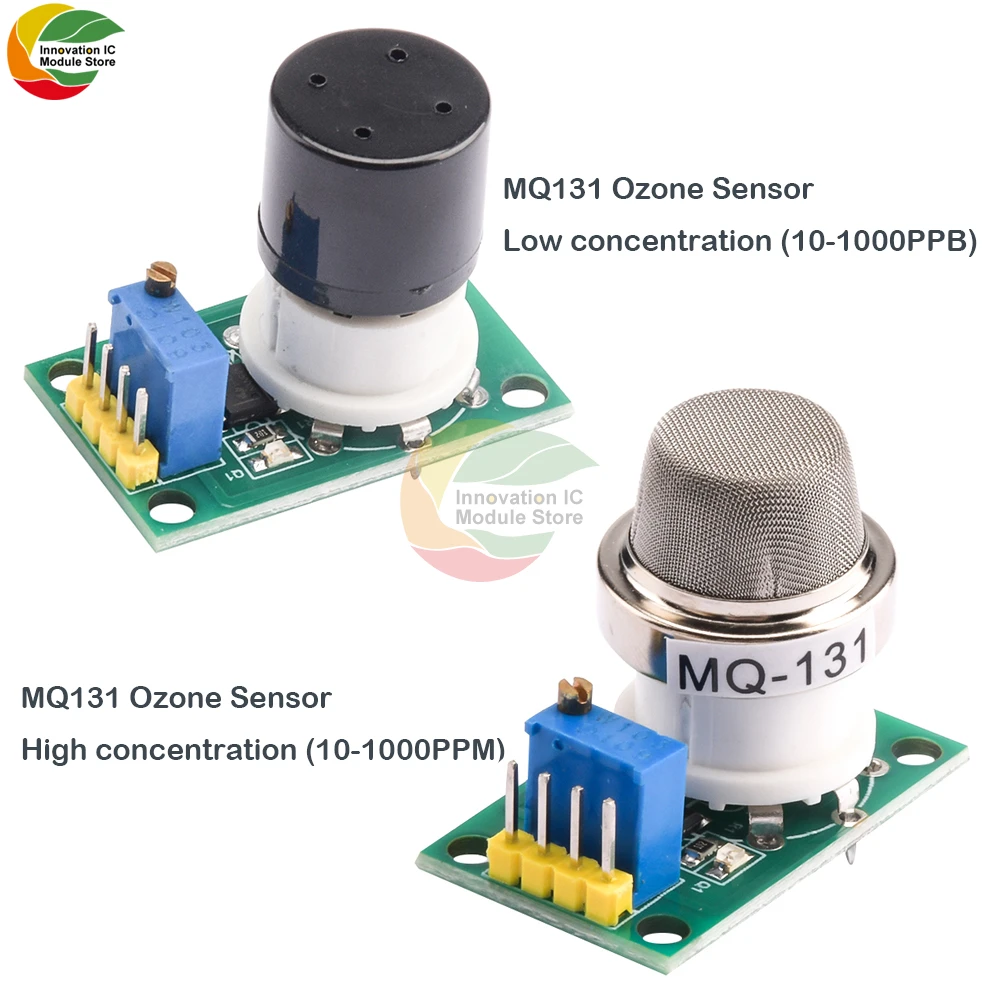 MQ-131 MQ131 MQ 131 Ozone Sensor Oxygen Gas Sensor Module for Ozone Low/High Concentration Over Alarm 10ppm-1000ppm Output