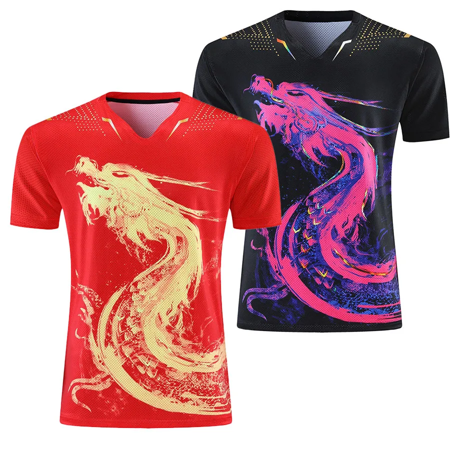 China table tennis Jerseys for Men Women Children China ping pong t shirt Table tennis shirts sport soccer tee shirt