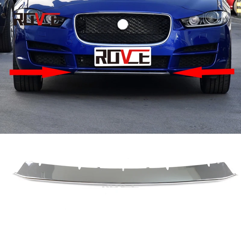 

Accessories For Jaguar XE 2015 - 2019 Bumper Front front bumper trim ABS Chrome Exterior Kit