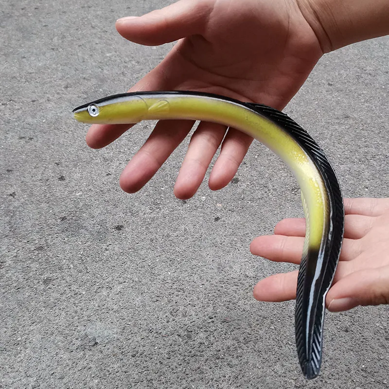 Sea Eel Swimbait 30cm 56g Carp Wobblers Fish Pollock Sand Boat Soft/Big/Artificial/Silicone/Fake Bait For Fishing Lure/Tackle