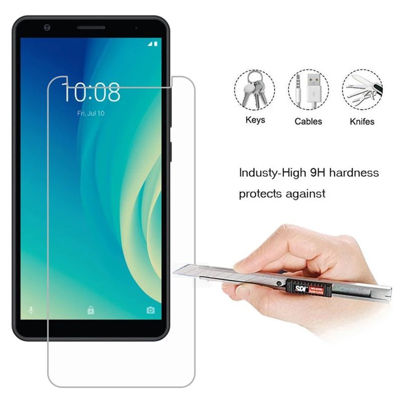 Protector Film For ZTE BLade A31 A51 Lite Glass ZTE BLade L210 20 A3 A71 A7 A7s 2020 2019 Screen Glass For ZTE Axon 11 20 30 5G