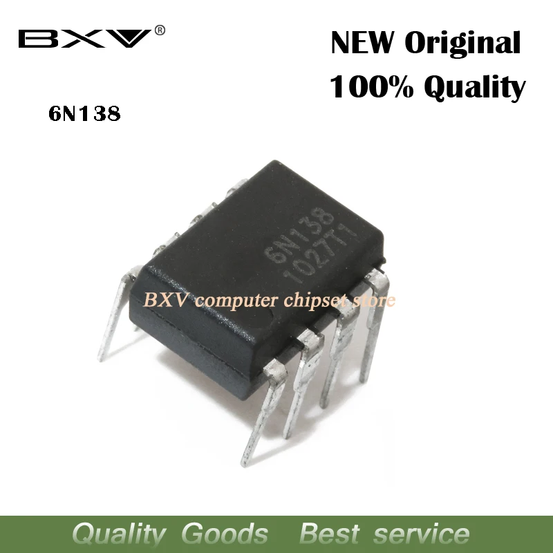 10PCS 6N138 DIP8 Di…