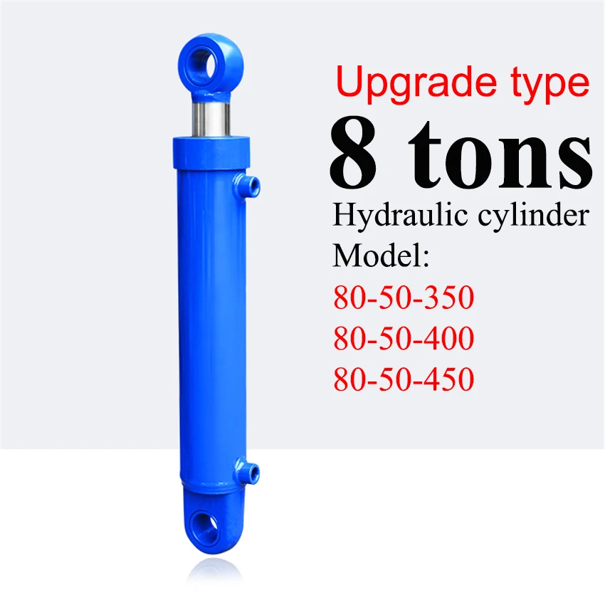 

Upgraded 350-450mm Stroke Hydraulic Cylinder Imported Material Small Bidirectional Lifting Platform Accessories 8T Hydraulic Ram