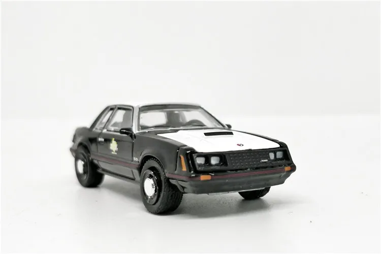 Greenlight 1:64 1982 Ford Mustang SSP TEXAS PUBLIC SEAFTY DEP Diecast Model Car Loose