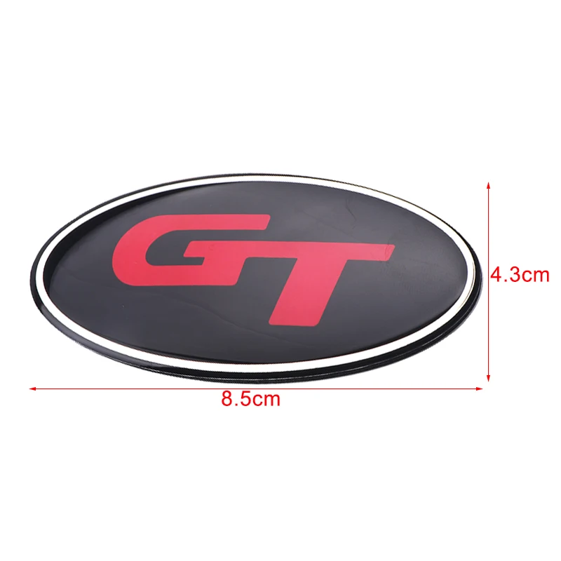 Car-styling Decorative GT Badge Steering Wheel Sticker Decal FOR KIA K2 K3 K5 K7 K9 Sorento Sportage R Rio Soul Auto Accessories