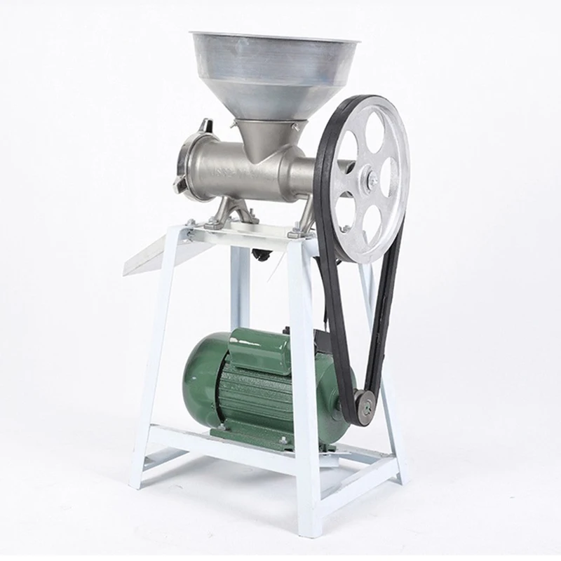 مفرمة لحم من الفولاذ المقاوم للصدأ 2200 وات مفرمة لحم تجارية عالية الطاقة مفرمة دجاج كبيرة أداة تقطيع العظام حقنة شرجية 220 فولت/50 هرتز