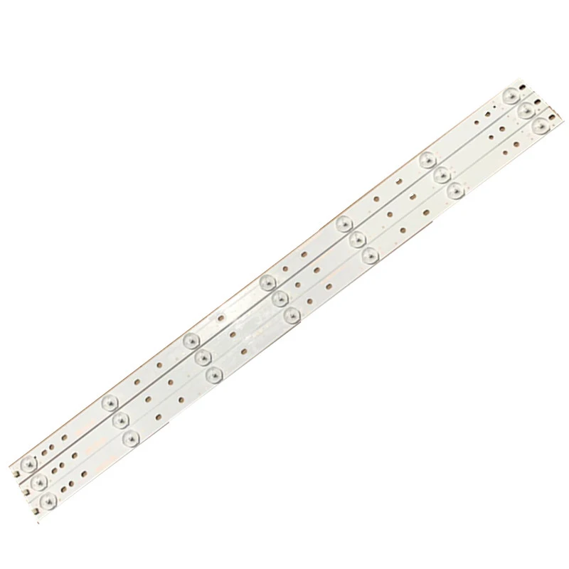 2pcs 570mm*17mm 7leds LED Backlight Lamps LED Strips for 32inch TV Monitor Panel