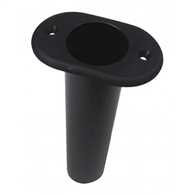 Soporte de caña de pescar de plástico, montaje empotrado de 90 grados, para barcos, Kayak