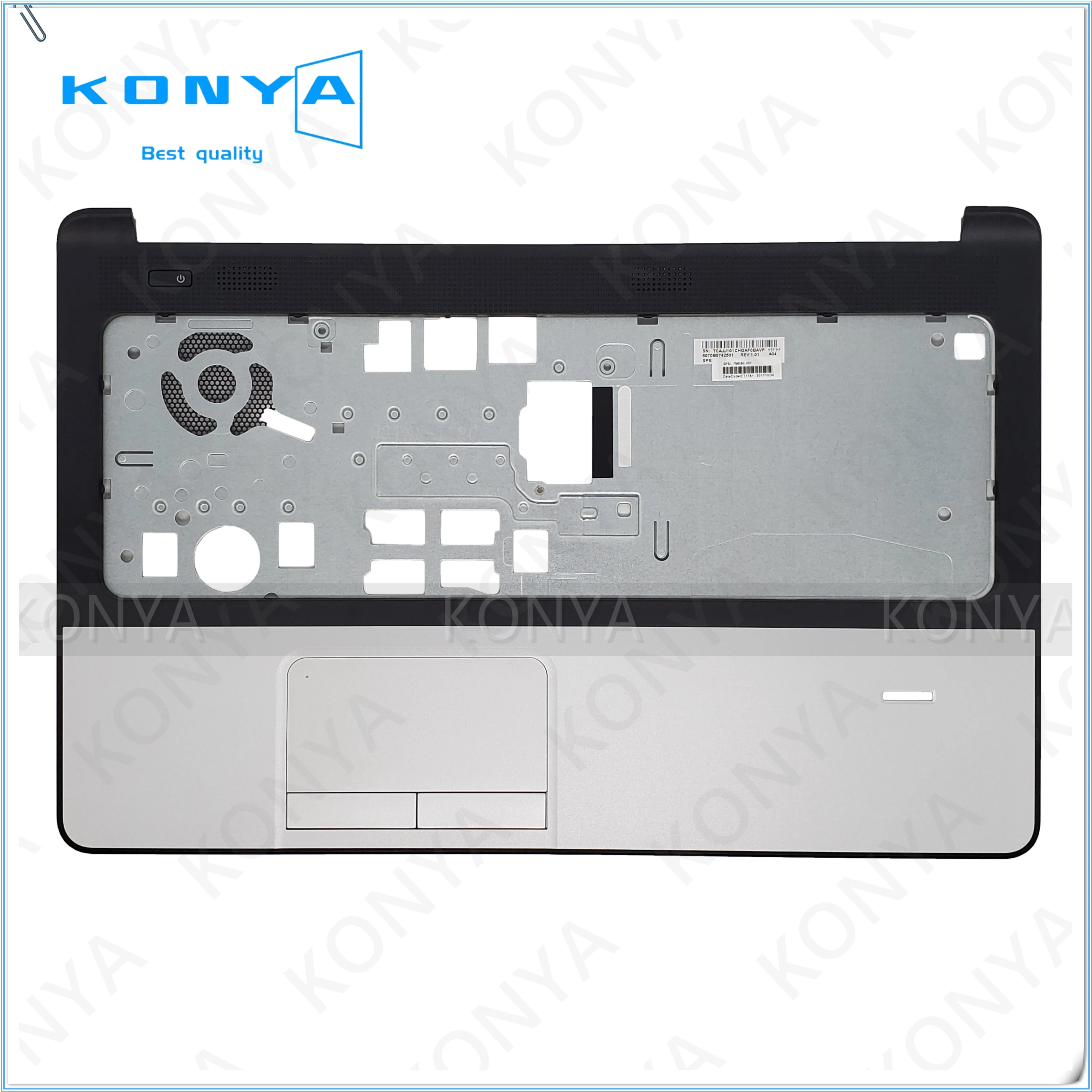 

New Original For HP ProBook 350 G1 G2 355 G1 G2 Top Cover Touchpad Palmrest Upper Case 758050-001 6070B0742501