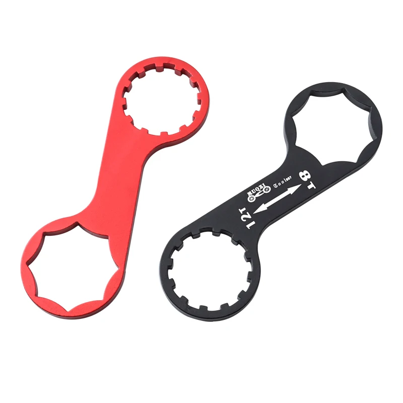 MUQZI Fork Cap Wrench MTB Bike Fork Repair Tool Removal Installation Spanner For Suntour Suspension Fork XCM XCR XCT RST Etc