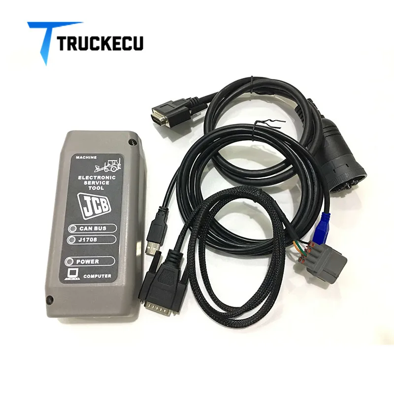 Construction Excavator Truck Diagnostic Tool for JCB Electronic Service Master 4 Interface