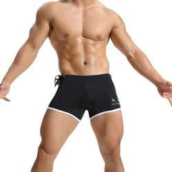 Calções de banho calções de praia calções de banho calções de praia de natação de secagem rápida curta dos homens correndo esportes surf shorts homme