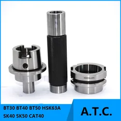 Precision BT30 BT40 HSK63A SK40 CAT40 ATC Spindle Calibrator Testing Calibration Of A.T.C Equipment Alignment Tools