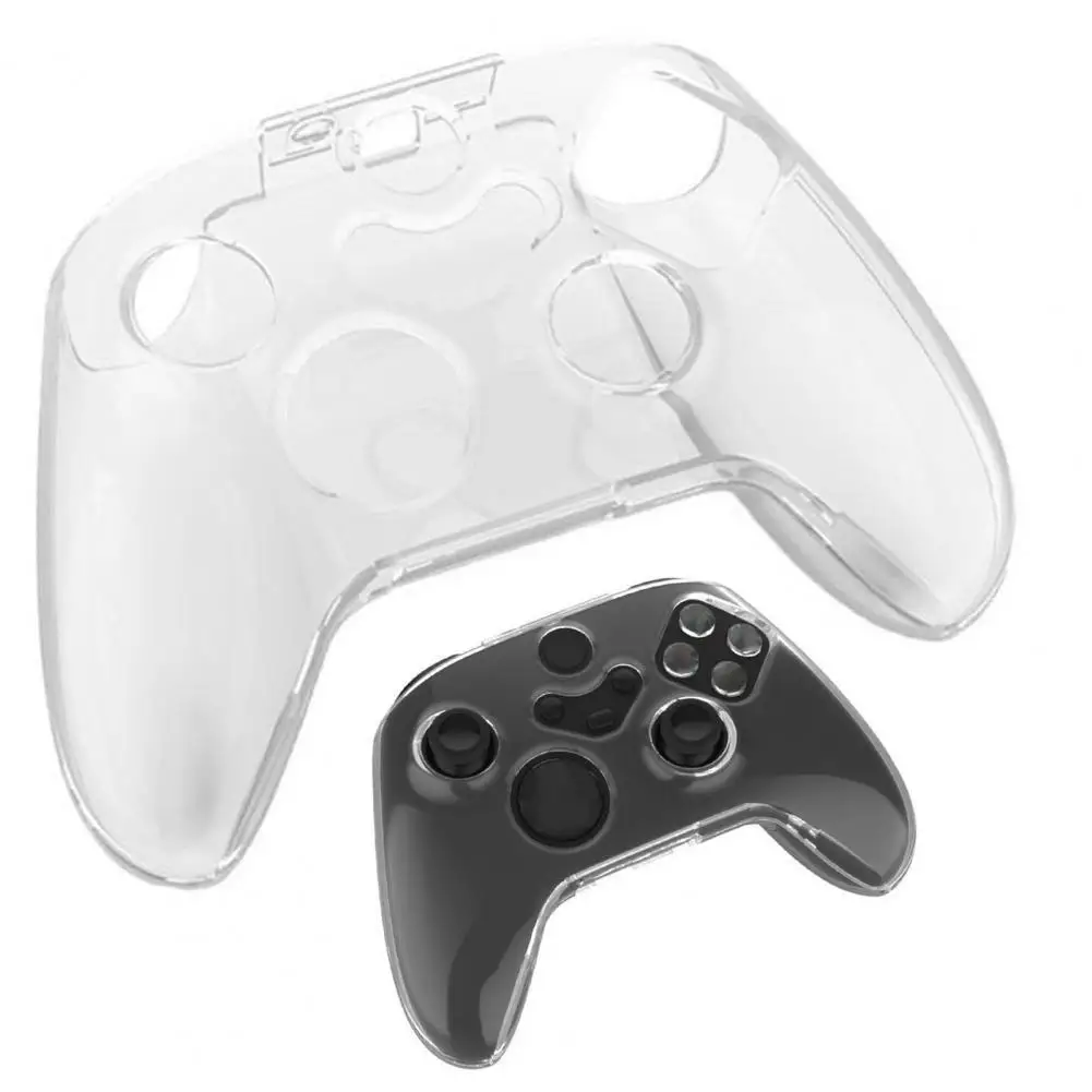 Drop Resistant Crystal Shell for Series S/X Gamepad Anti slip PC Protective Cover For Console Controller Gamepad 