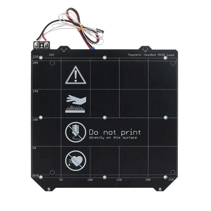 Imagem -03 - Fysetc-voron Switchwire Cama Aquecida 24v Mk3 y Carriage Prusa i3 Mk3s Mk52 Acessórios para Impressoras 3d