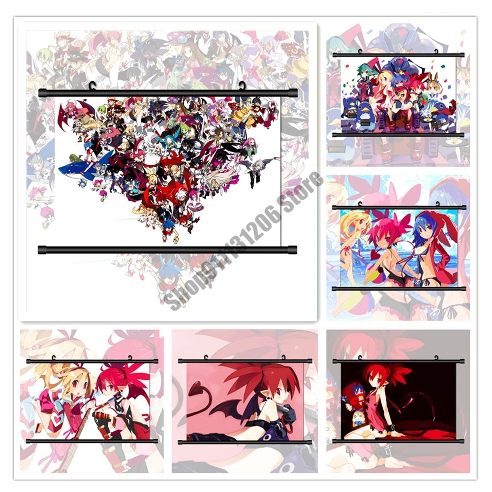 Makai Senki Disgaea Anime Diamond Embroidery Full Round Diamond Painting Mosaic Cross Stitch Kits Christmas Home Decoration