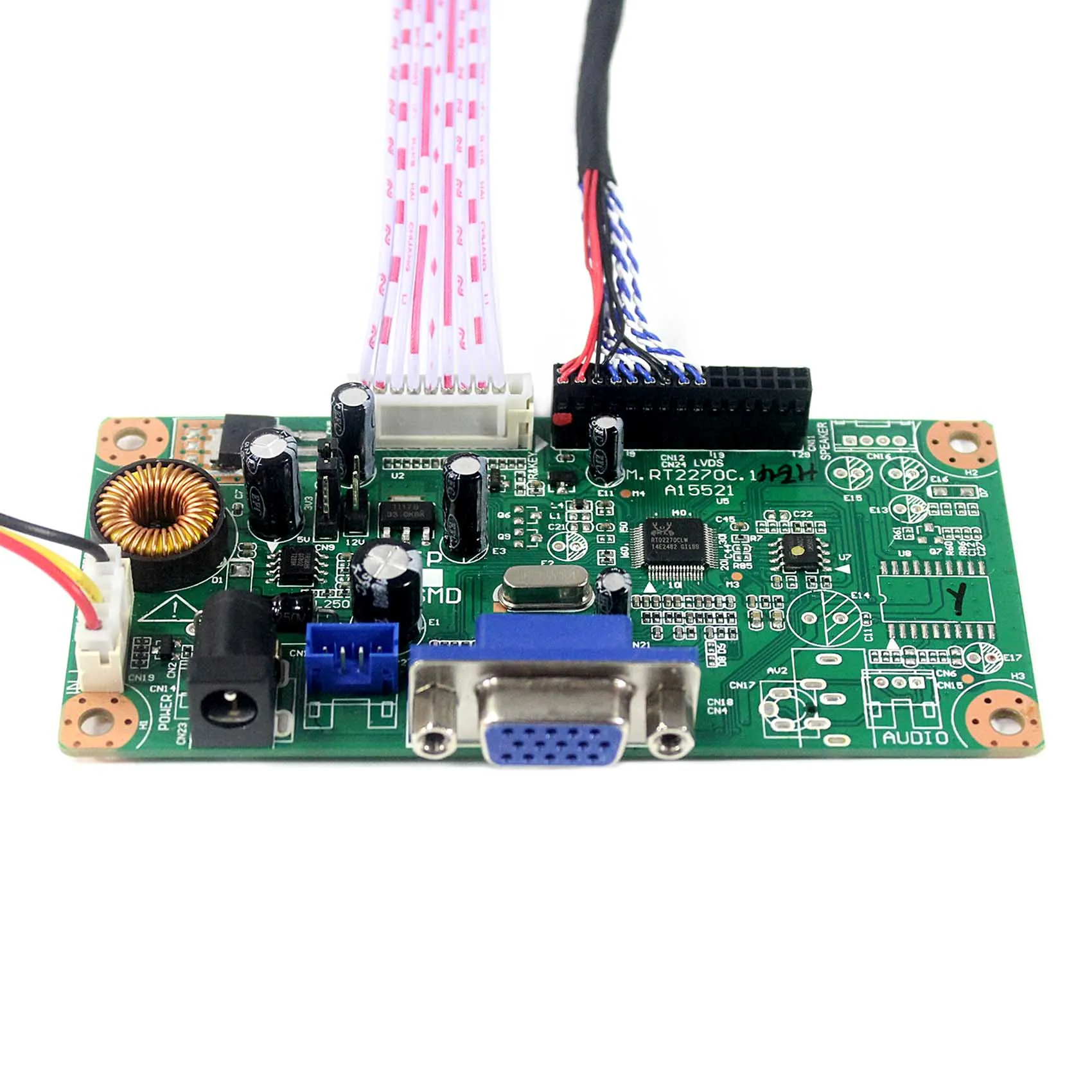 Layar LCD 500nit Kecerahan IPS 10.4 Inci VS140T-003A 1024X768 dengan Papan Pengontrol LCD VGA