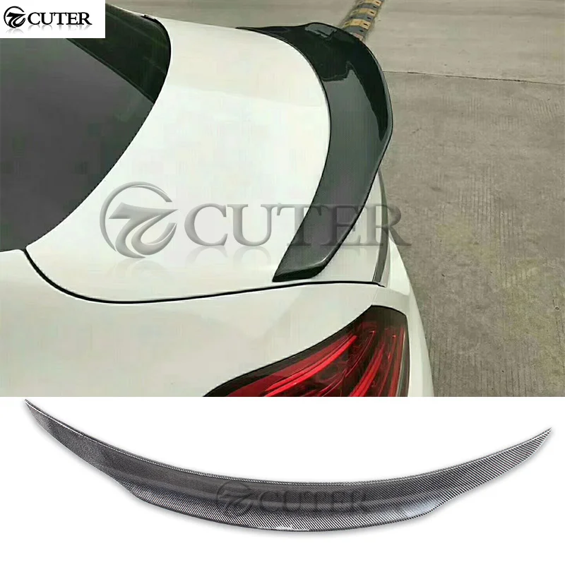 

W205 Psm Style Carbon Fiber Rear Wings Trunk Lip Spoiler for Mercedes-benz W205 C300 C180 C200 C260 Body Kit 2015-up